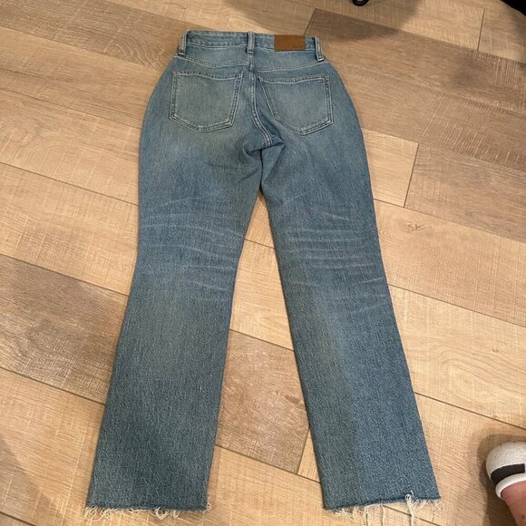 MADEWELL WOMENS DENIM JEANS CURVY PERFECT VINTAGE JEAN SIZE 23 - Picture 9 of 9